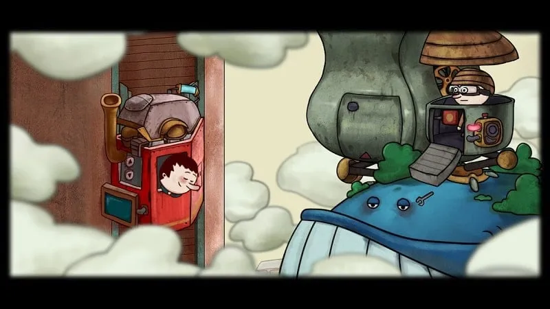 Gameplay screenshot showcasing unlimited energy in One Way The Elevator.