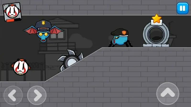 A character encountering an in-game obstacle, illustrating a potential troubleshooting scenario.