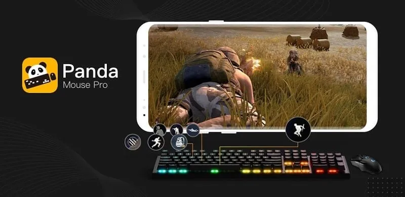 Panda Mouse Pro mod in-game usage example