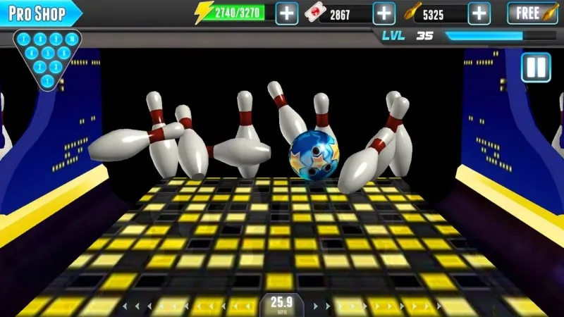 Apk mod PBA Bowling Challenge terbaru