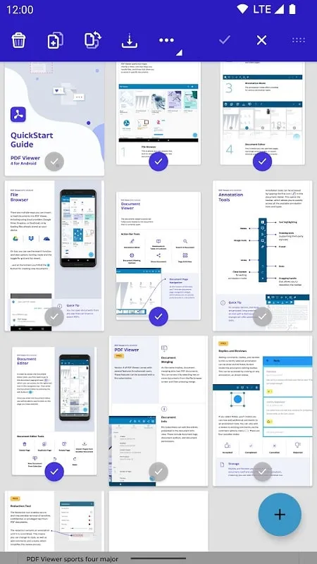 Fitur riwayat dokumen PDF Viewer Pro Mod