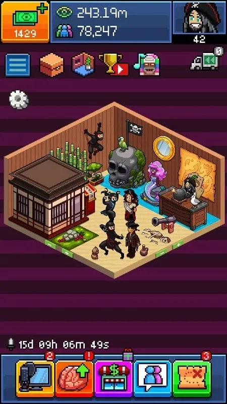 PewDiePie's Tuber Simulator MOD APK - Hình ảnh trong game