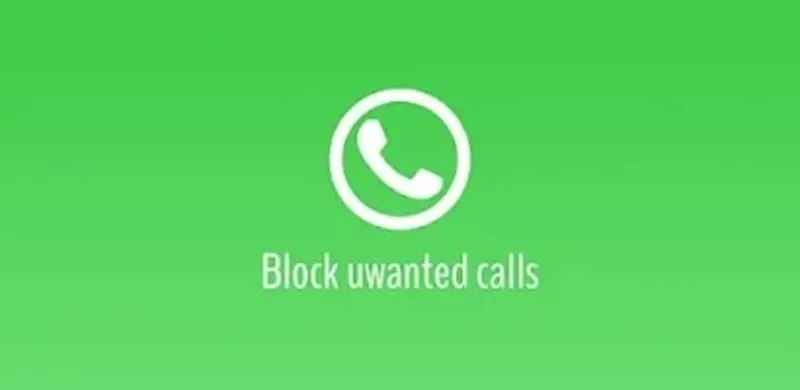 Interface do aplicativo Phone Call Blocker