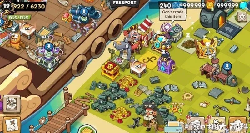 Download Pirate Evolution! MOD APK uang tak terbatas di ModHub