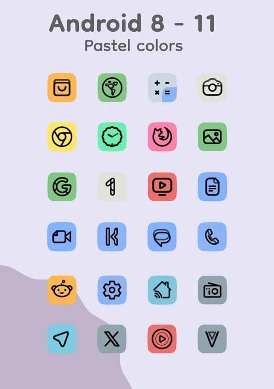 Applying icon pack in Pix Material You Icons mod