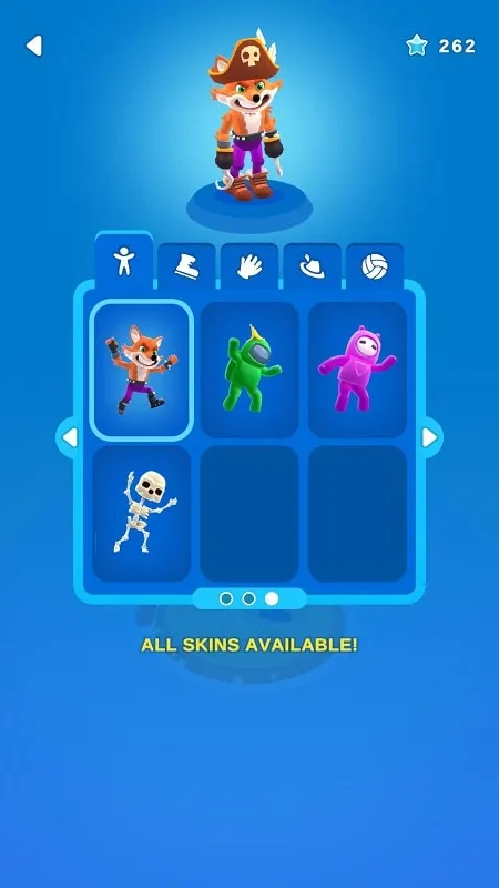 Pixel Boy with various costume options in Pixel Rush.