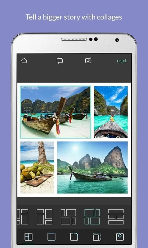 Uso de herramientas de ajuste de color en Pixlr Mod APK