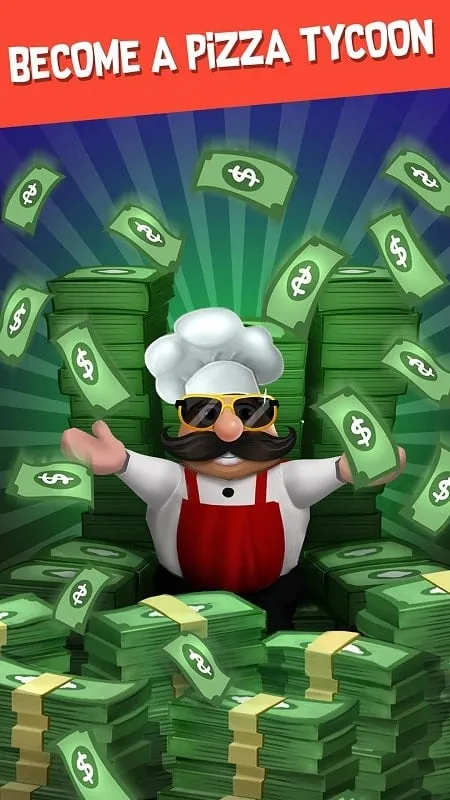 Hình ảnh quá trình làm pizza trong Pizza Factory Tycoon Games.