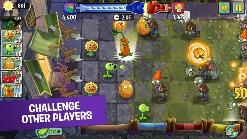 Tải xuống Plants vs Zombies 2 Mod APK