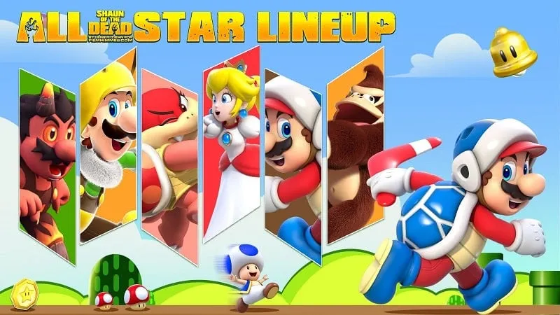 In-game screenshot of Plumber Bro displaying various game modes.