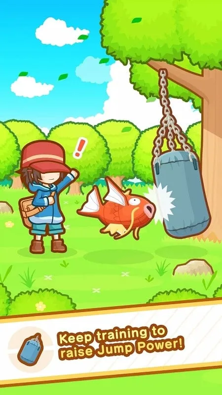 Fitur MOD di Pokémon: Magikarp Jump