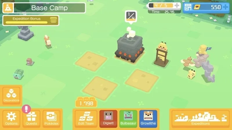 Tải xuống Pokemon Quest mod apk miễn phí