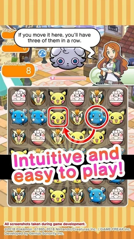 Ícone do jogo Pokémon Shuffle Mobile APK