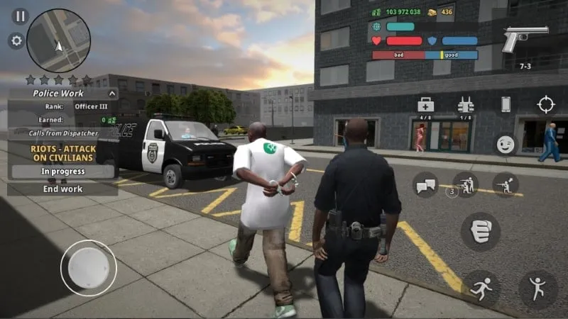 Panduan langkah demi langkah tentang cara menginstal Police Cop Simulator Gang War MOD APK di smartphone Android.