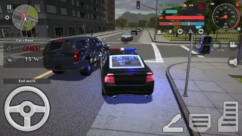 Representasi visual langkah pemecahan masalah untuk masalah umum di Police Cop Simulator Gang War MOD APK.