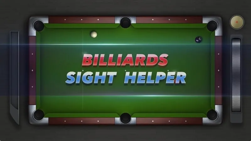 Billar con guías extendidas en Pooking - Billiards City MOD APK