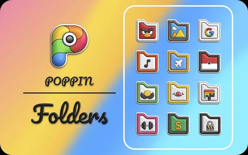 Panduan instalasi aplikasi Poppin Icon Pack