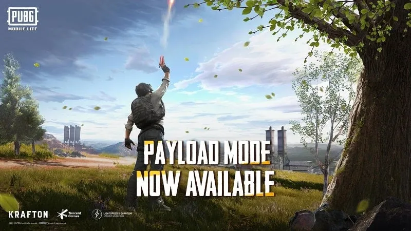 Tampilan gameplay PUBG MOBILE LITE MOD APK dengan fitur wallhack