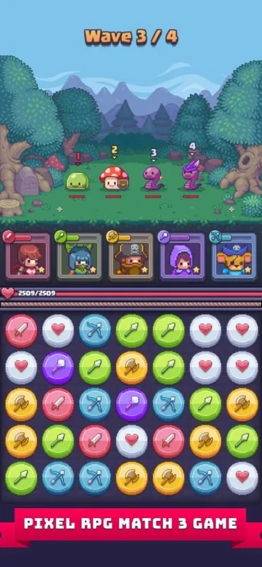 Cách chỉnh cài đặt game Puzzle Heroes để tối ưu hiệu năng.