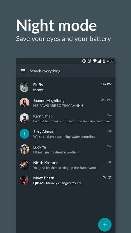 Step-by-step guide on installing QKSMS mod apk