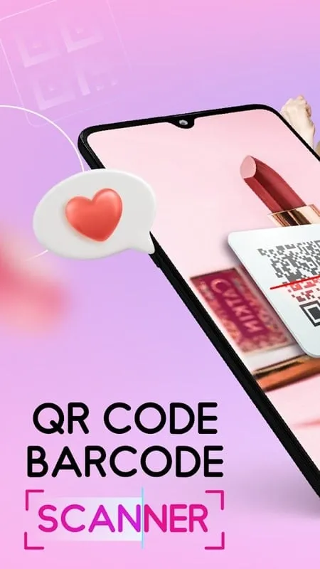 QR Scanner mod sedang membuat kode QR