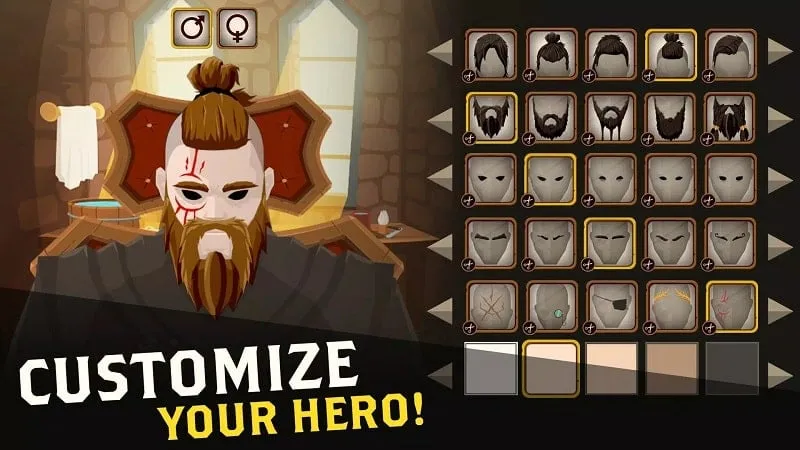 Hướng dẫn cài đặt Questland MOD APK trên điện thoại Android.