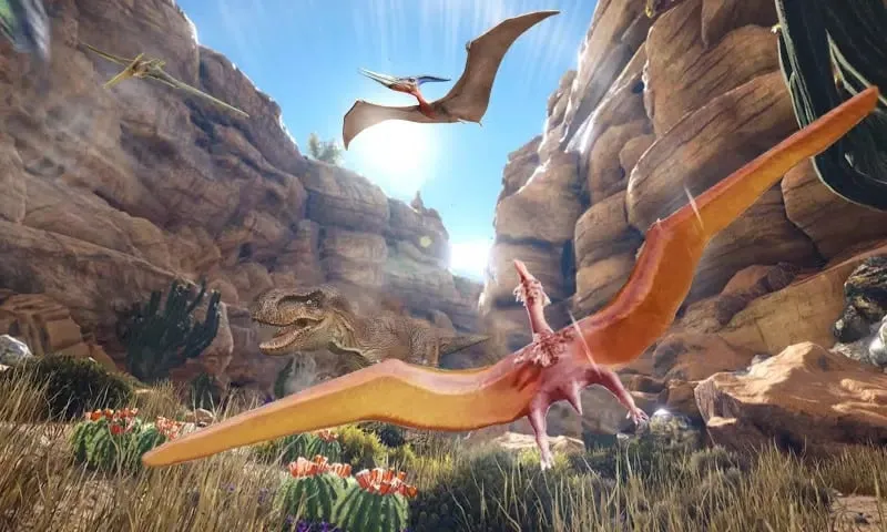 Quetzalcoatlus Simulator APK MOD - Menu com Dinheiro Infinito