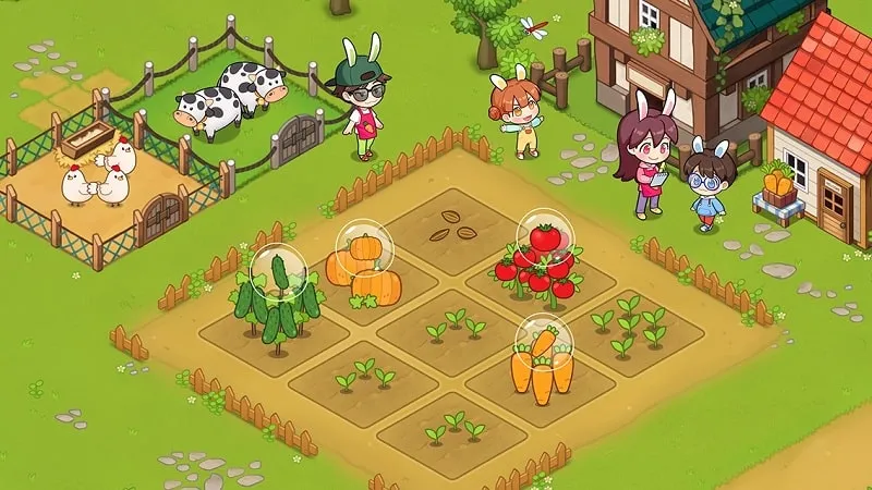 Game Rabbit Family's Carrot Farm Android