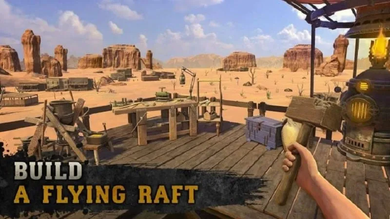 Raft Survival Desert Nomad mod miễn phí