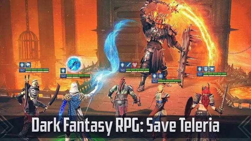 Raid Shadow Legends gameplay on Android.