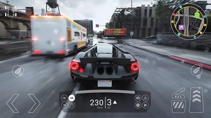 Proses instalasi Real Car Driving Mod APK di ponsel Android.