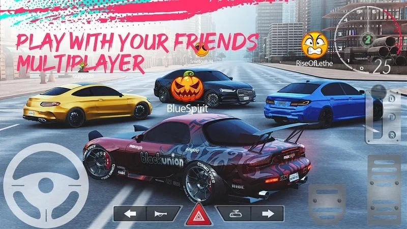 Gameplay của Real Car Parking 2 phiên bản Mod.