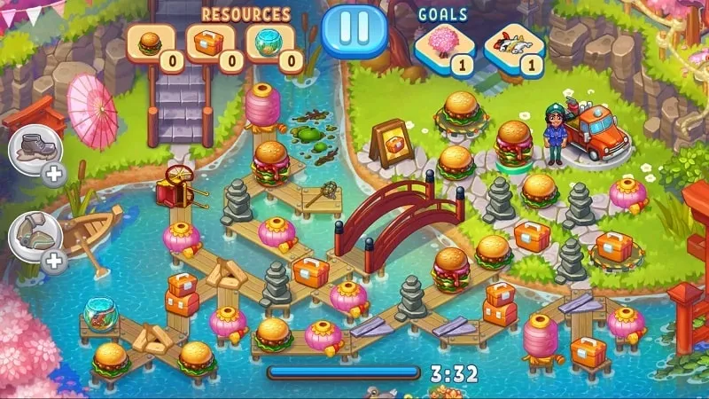 Hình ảnh gameplay Rescue Dash, hiển thị đồ họa sống động và các tình huống cứu hộ.