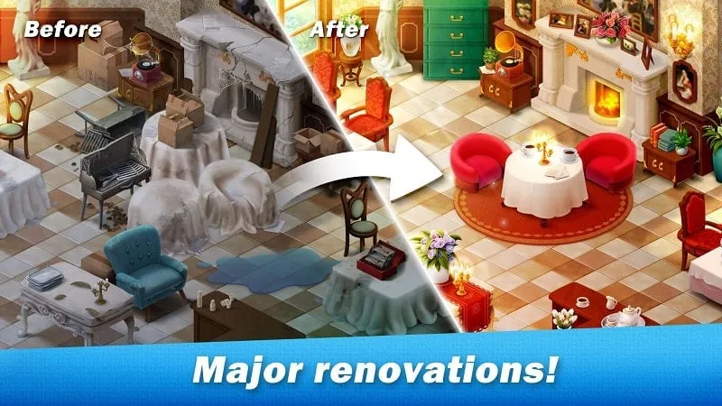 Tangkapan layar Restaurant Renovation MOD APK