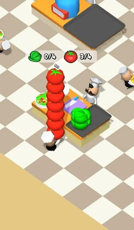 Baixando o arquivo MOD APK do Restaurant Tycoon em um celular Android.