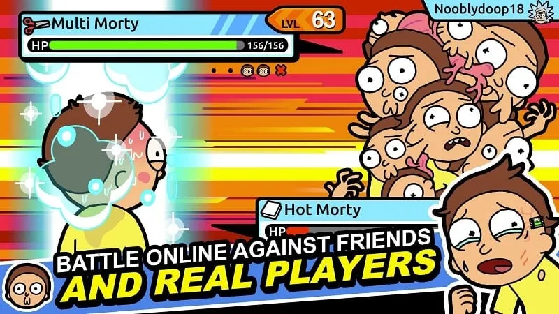 Tính năng mod của Rick and Morty Pocket Mortys.