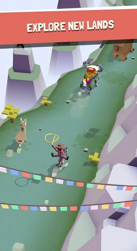 Una guía visual que muestra la diversa gama de animales disponibles para montar en Rodeo Stampede.