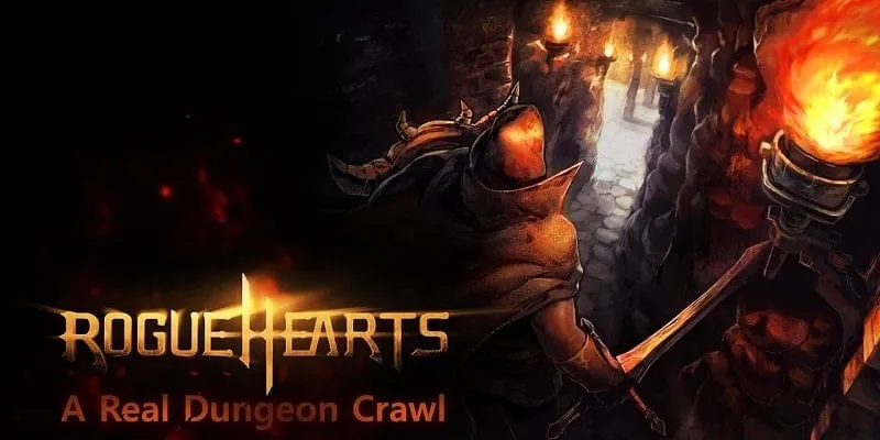 Starting screen of Rogue Hearts displaying character selection.