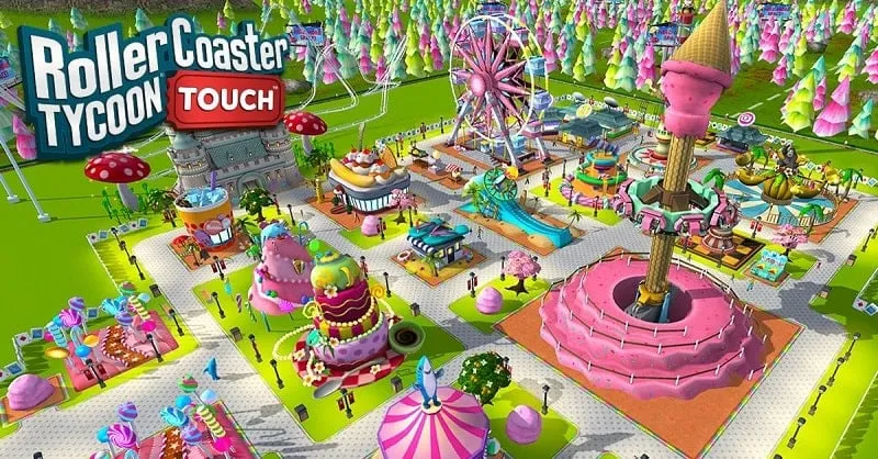 Hình ảnh game RollerCoaster Tycoon Touch