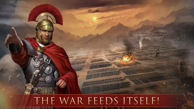 Descargar juego de estrategia de guerra del Imperio Romano mod apk