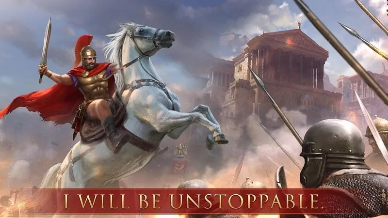 Juego de estrategia de guerra del Imperio Romano mod gratis para Android