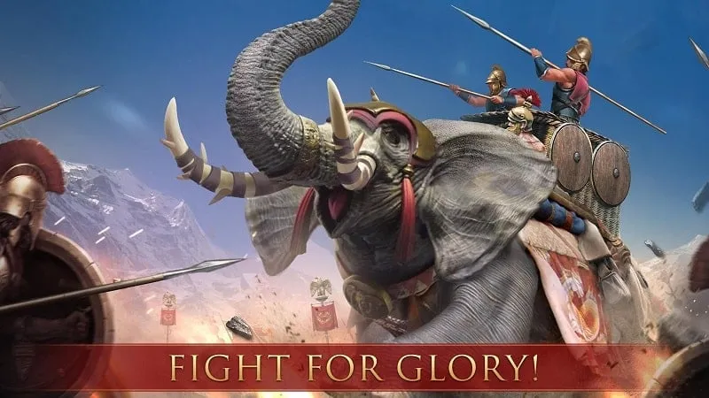 Juego de estrategia de guerra del Imperio Romano mod apk