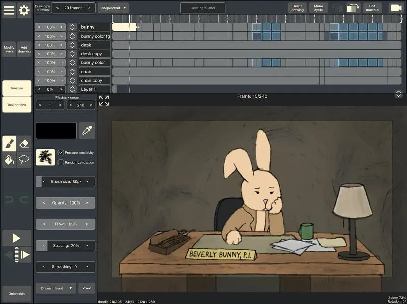 Aplikasi animasi RoughAnimator MOD APK untuk Android