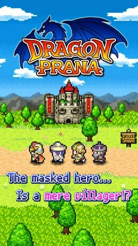 Cara mengakses menu mod di dalam game RPG Dragon Prana.