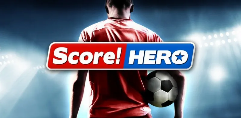 Jugabilidad de Score! Hero en un celular.