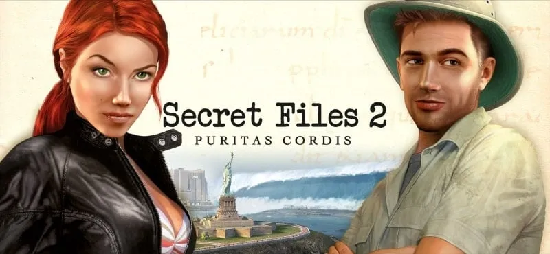 Uma captura de tela do jogo Secret Files 2 mostrando o recurso de dicas ilimitadas.