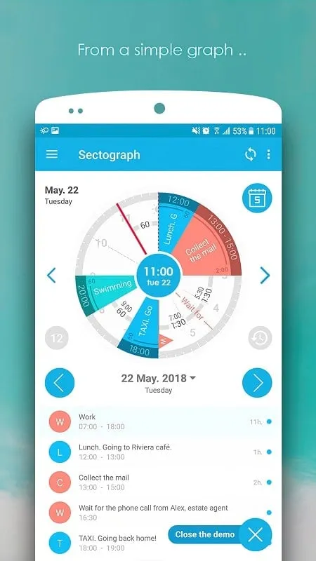 Sectograph mod APK download process