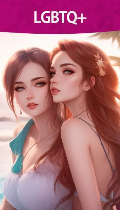 Game simulasi kencan Sensation MOD APK