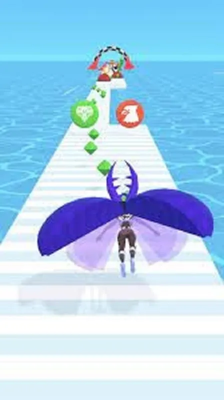 The Shaman transforming into a dragon in mid-air.