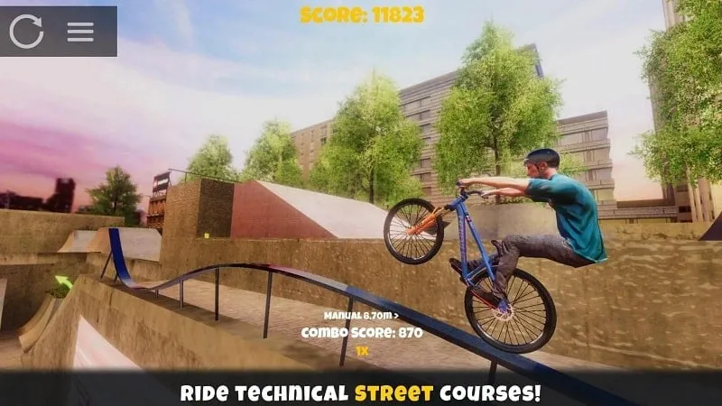 Muestra de bicicletas desbloqueadas en el mod de Shred 2.